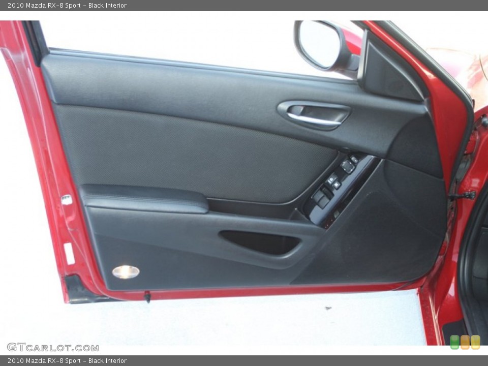 Black Interior Door Panel for the 2010 Mazda RX-8 Sport #76236128