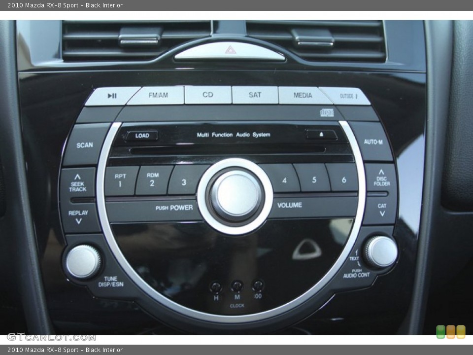 Black Interior Controls for the 2010 Mazda RX-8 Sport #76236212