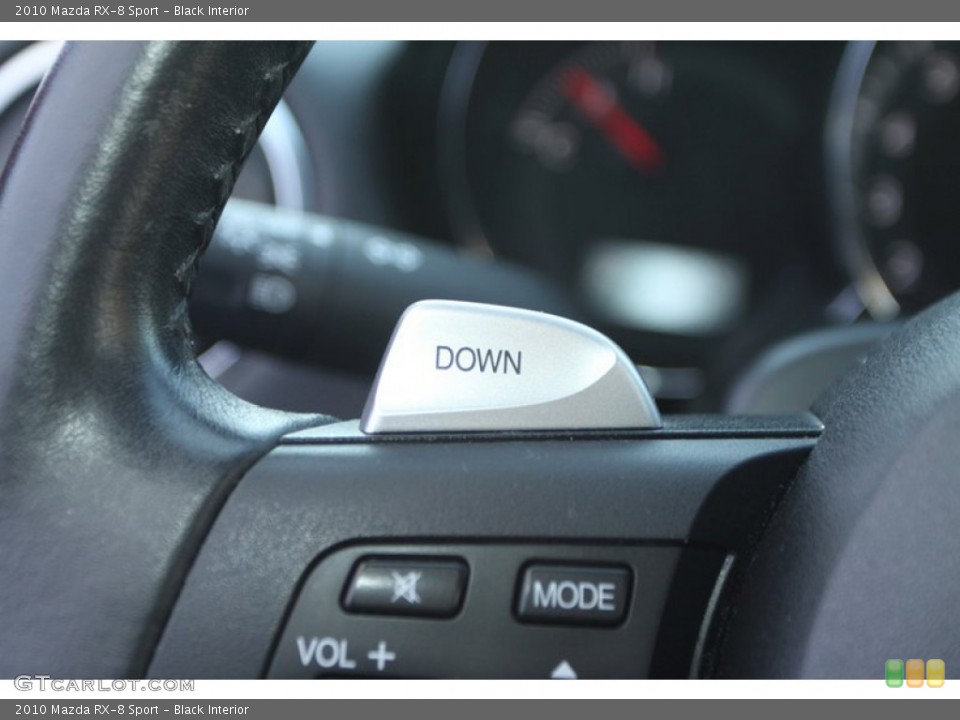 Black Interior Controls for the 2010 Mazda RX-8 Sport #76236317