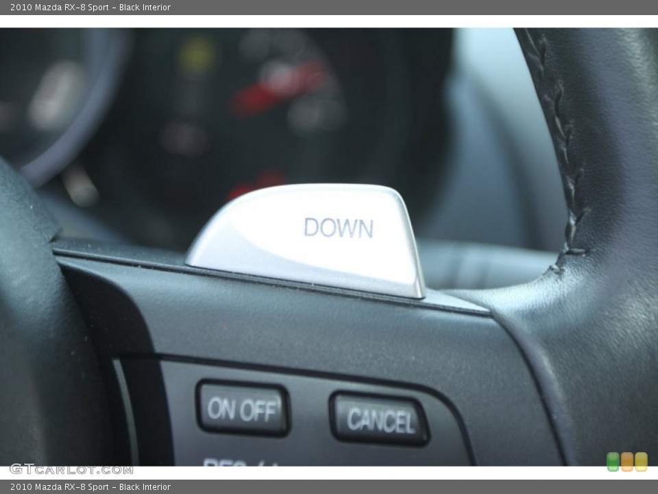 Black Interior Controls for the 2010 Mazda RX-8 Sport #76236329