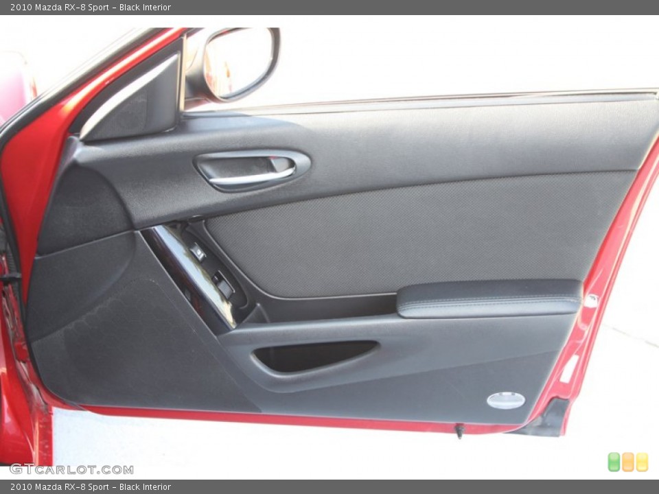 Black Interior Door Panel for the 2010 Mazda RX-8 Sport #76236425