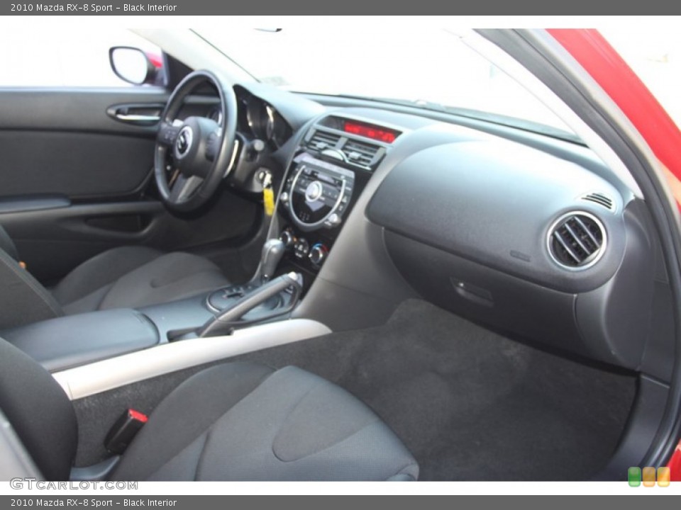 Black Interior Dashboard for the 2010 Mazda RX-8 Sport #76236443