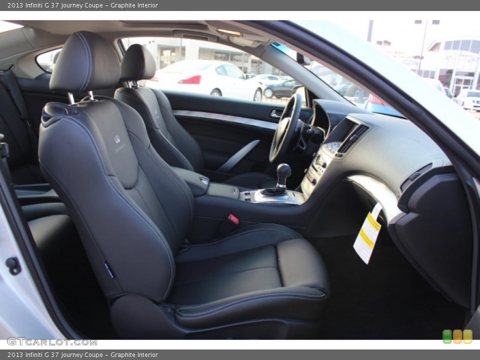 Graphite Interior Front Seat for the 2013 Infiniti G 37 Journey Coupe #76236518