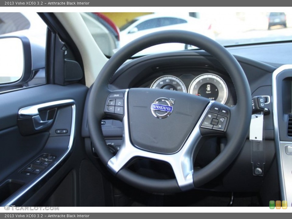 Anthracite Black Interior Steering Wheel for the 2013 Volvo XC60 3.2 #76237470