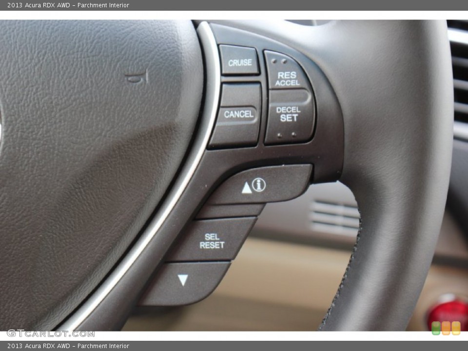 Parchment Interior Controls for the 2013 Acura RDX AWD #76237619