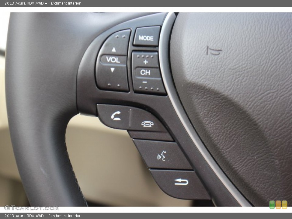 Parchment Interior Controls for the 2013 Acura RDX AWD #76237632