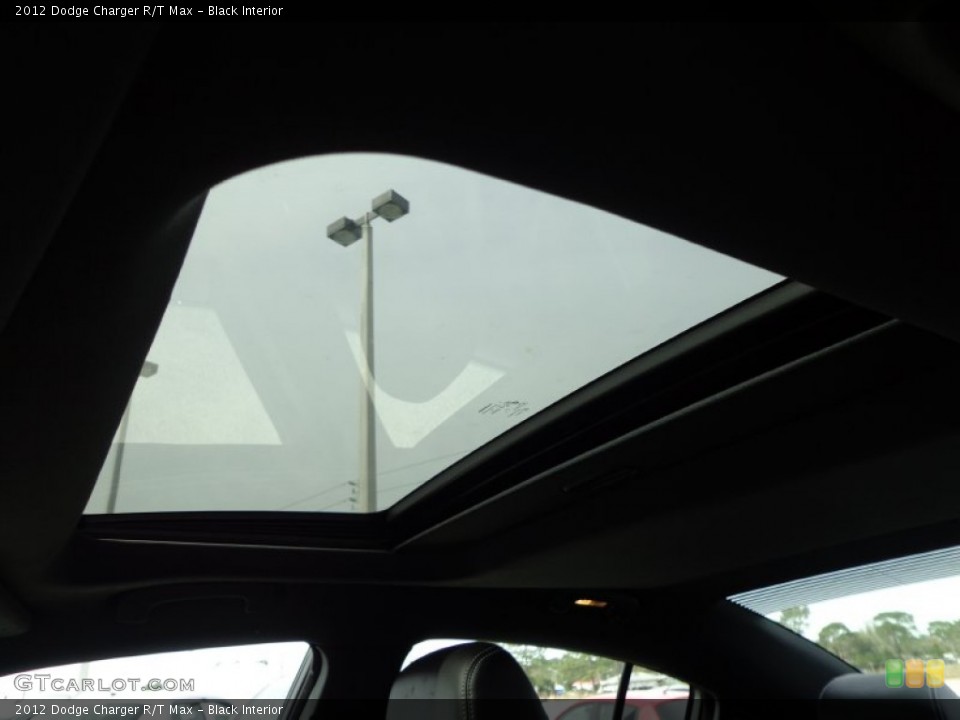 Black Interior Sunroof for the 2012 Dodge Charger R/T Max #76237956
