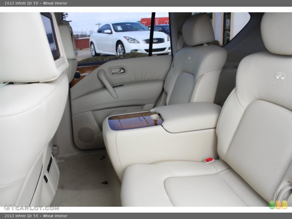 Wheat Interior Rear Seat for the 2013 Infiniti QX 56 #76238498