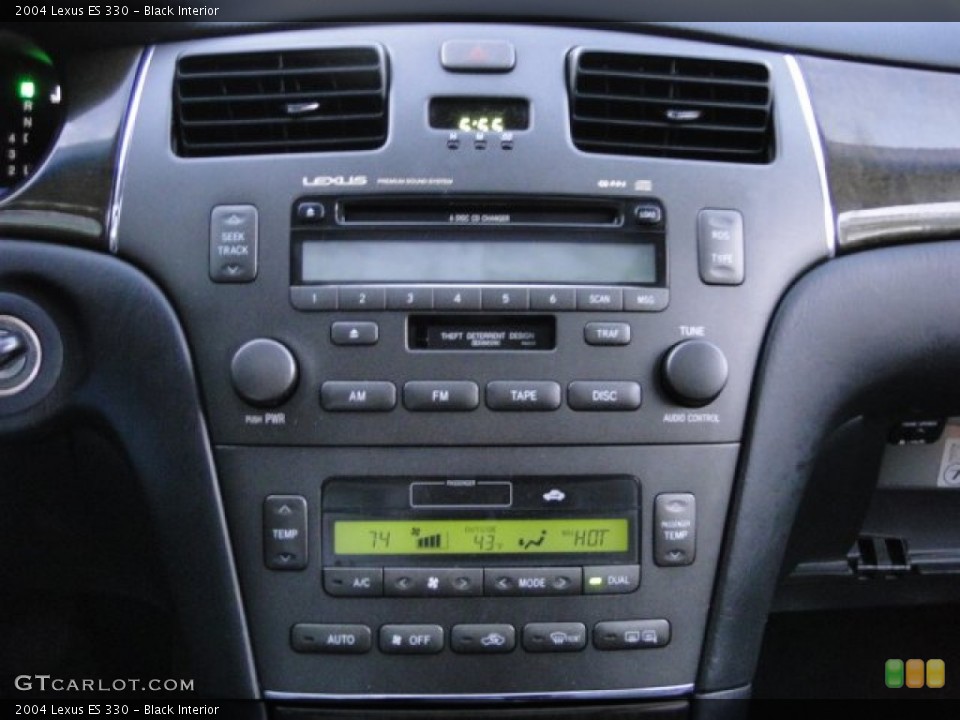 Black Interior Controls for the 2004 Lexus ES 330 #76239161