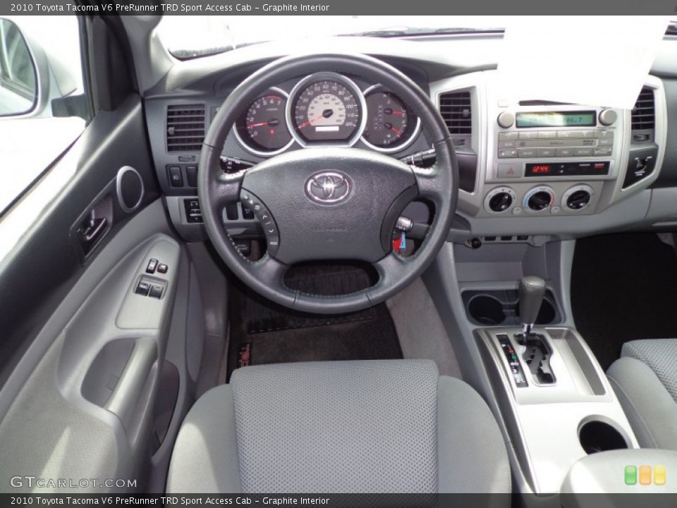 Graphite Interior Dashboard for the 2010 Toyota Tacoma V6 PreRunner TRD Sport Access Cab #76239269