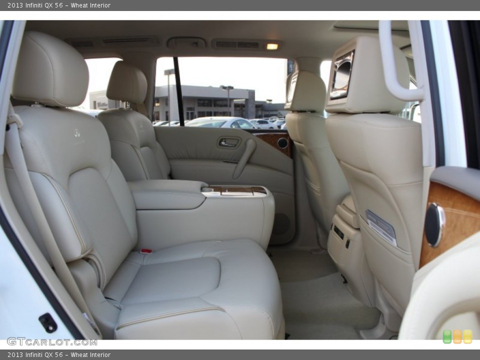 Wheat Interior Rear Seat for the 2013 Infiniti QX 56 #76239475