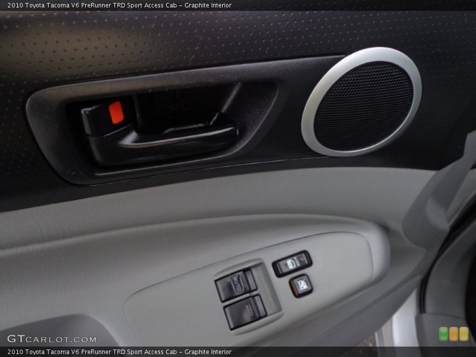 Graphite Interior Door Panel for the 2010 Toyota Tacoma V6 PreRunner TRD Sport Access Cab #76239530