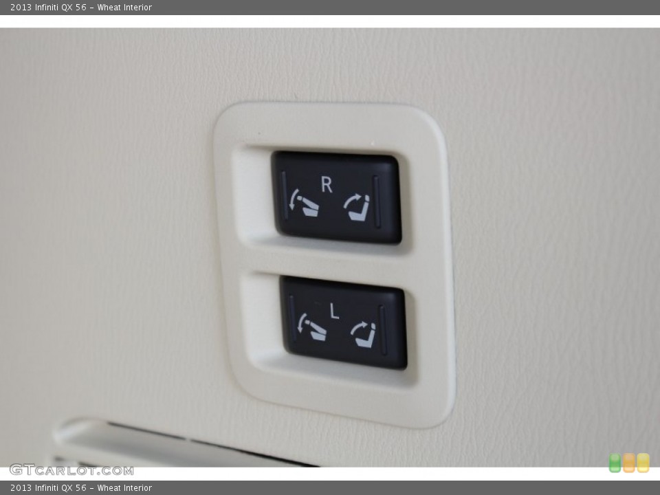 Wheat Interior Controls for the 2013 Infiniti QX 56 #76239629