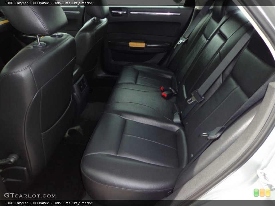 Dark Slate Gray Interior Rear Seat for the 2008 Chrysler 300 Limited #76239718