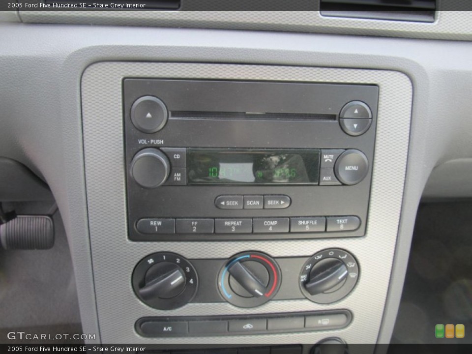 Shale Grey Interior Audio System for the 2005 Ford Five Hundred SE #76240325