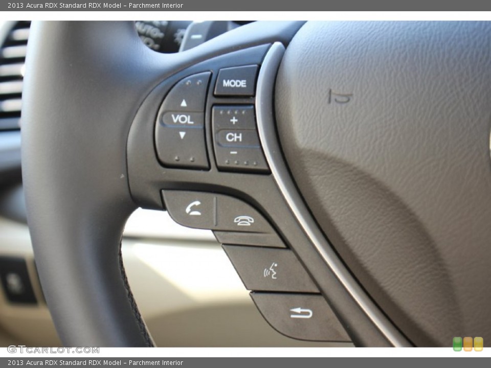 Parchment Interior Controls for the 2013 Acura RDX  #76240661