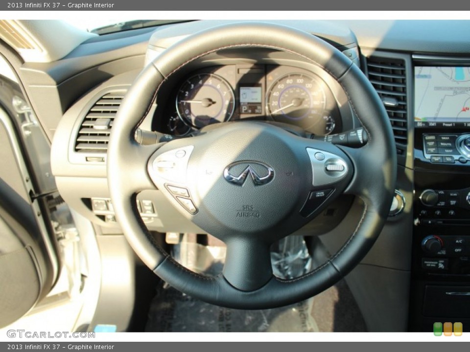 Graphite Interior Steering Wheel for the 2013 Infiniti FX 37 #76240686