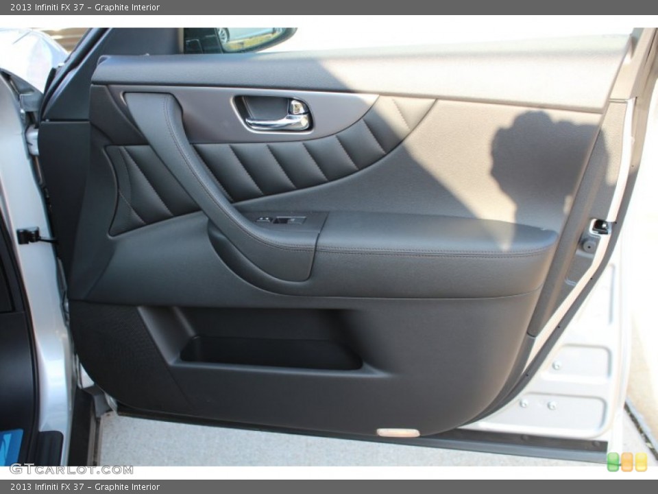 Graphite Interior Door Panel for the 2013 Infiniti FX 37 #76240746