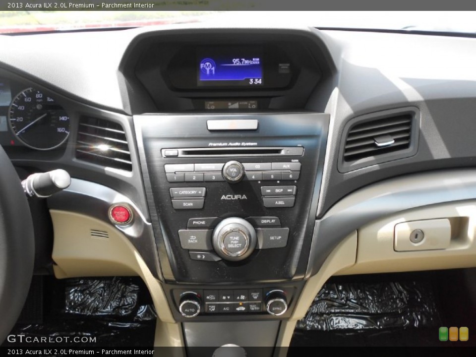 Parchment Interior Controls for the 2013 Acura ILX 2.0L Premium #76241942