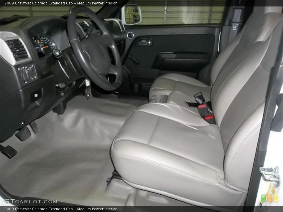 Medium Pewter Interior Photo for the 2009 Chevrolet Colorado Extended Cab #76242071