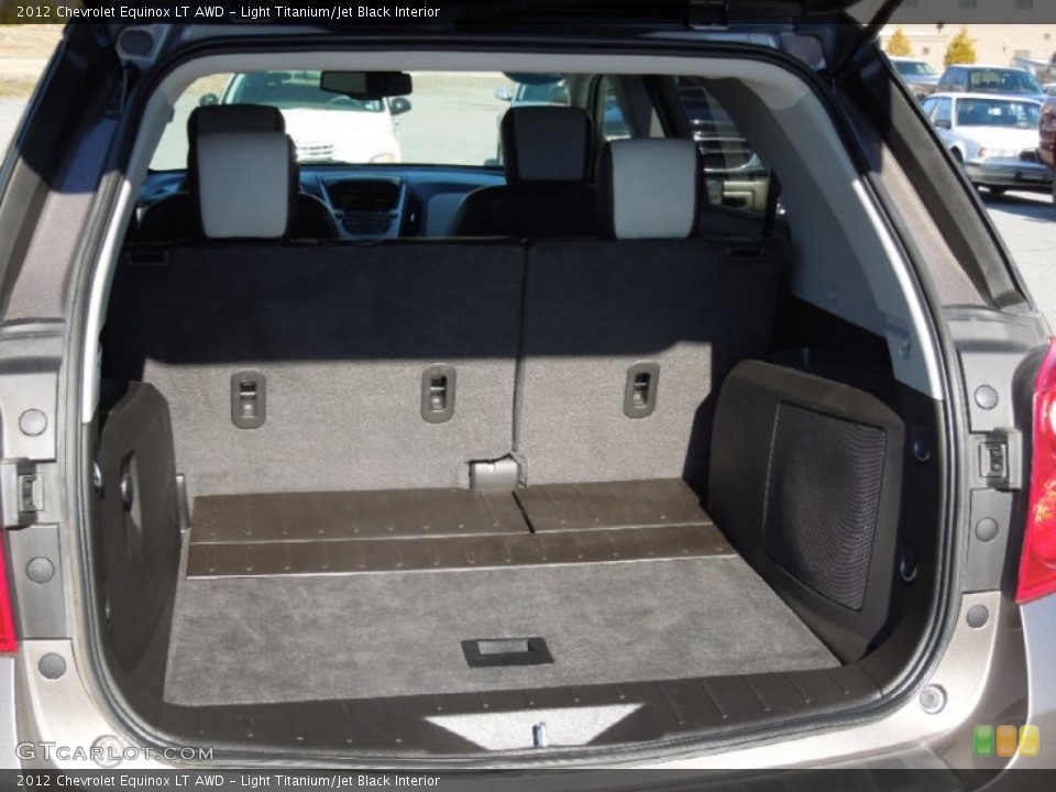 Light Titanium/Jet Black Interior Trunk for the 2012 Chevrolet Equinox LT AWD #76242416