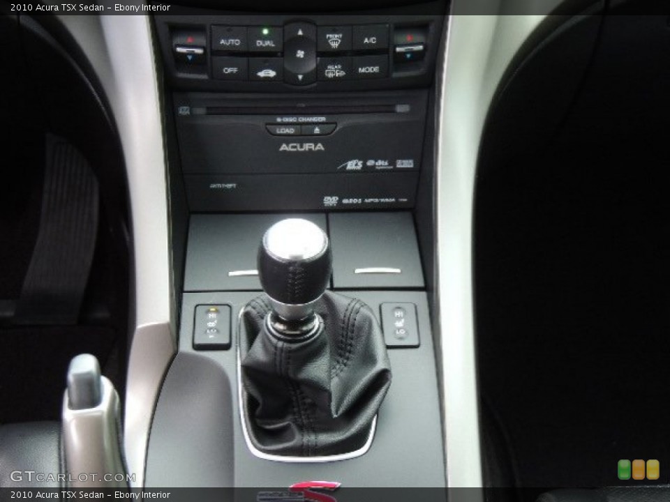 Ebony Interior Transmission for the 2010 Acura TSX Sedan #76242625