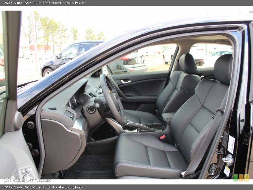 Ebony Interior Front Seat for the 2013 Acura TSX  #76242680