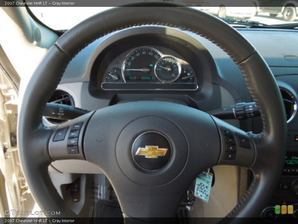 Gray Interior Steering Wheel for the 2007 Chevrolet HHR LT #76243163