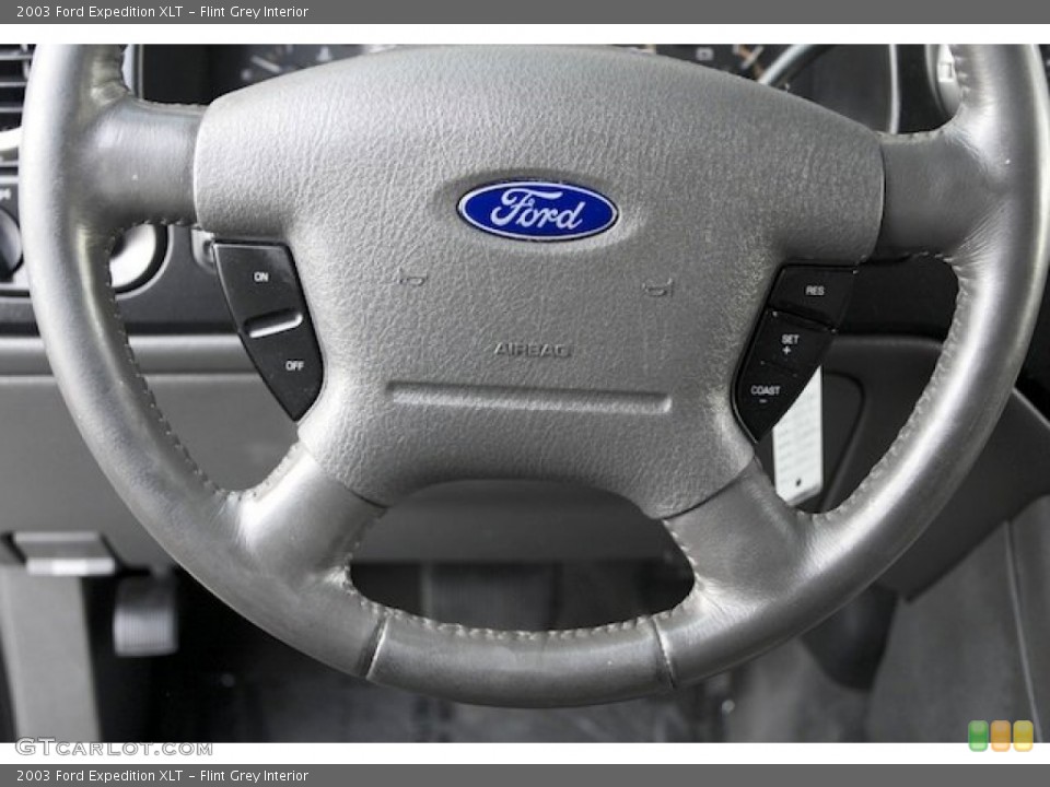 Flint Grey Interior Steering Wheel for the 2003 Ford Expedition XLT #76244513