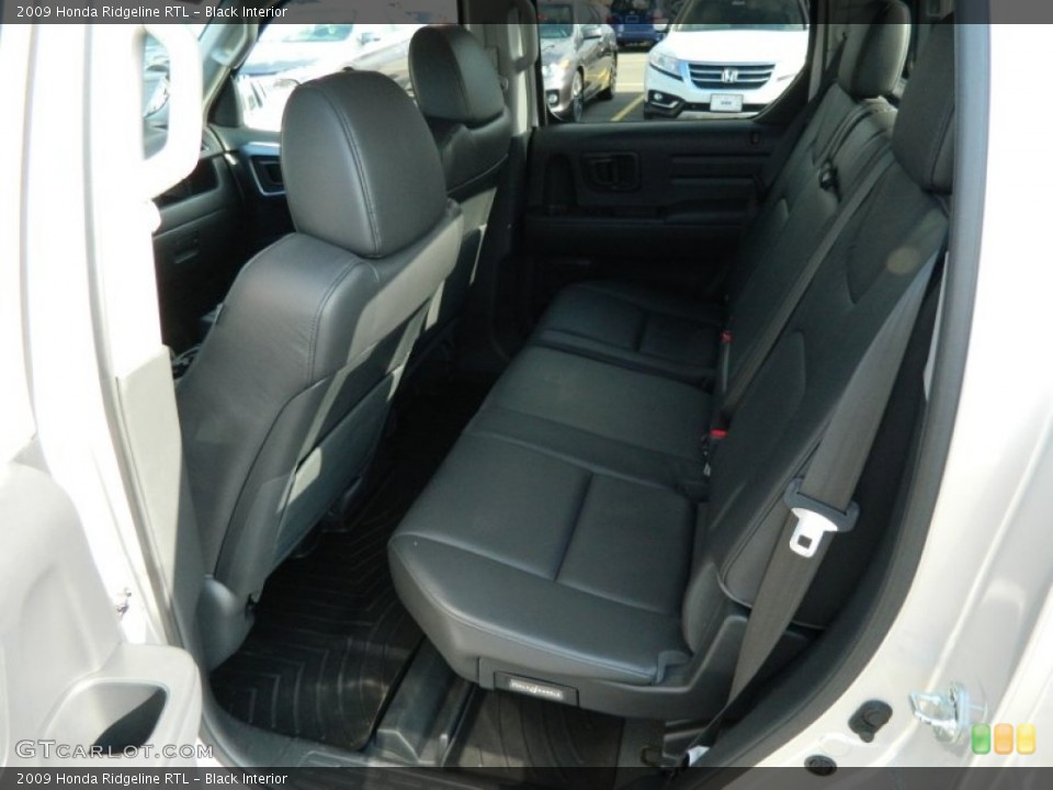 Black Interior Rear Seat for the 2009 Honda Ridgeline RTL #76244909