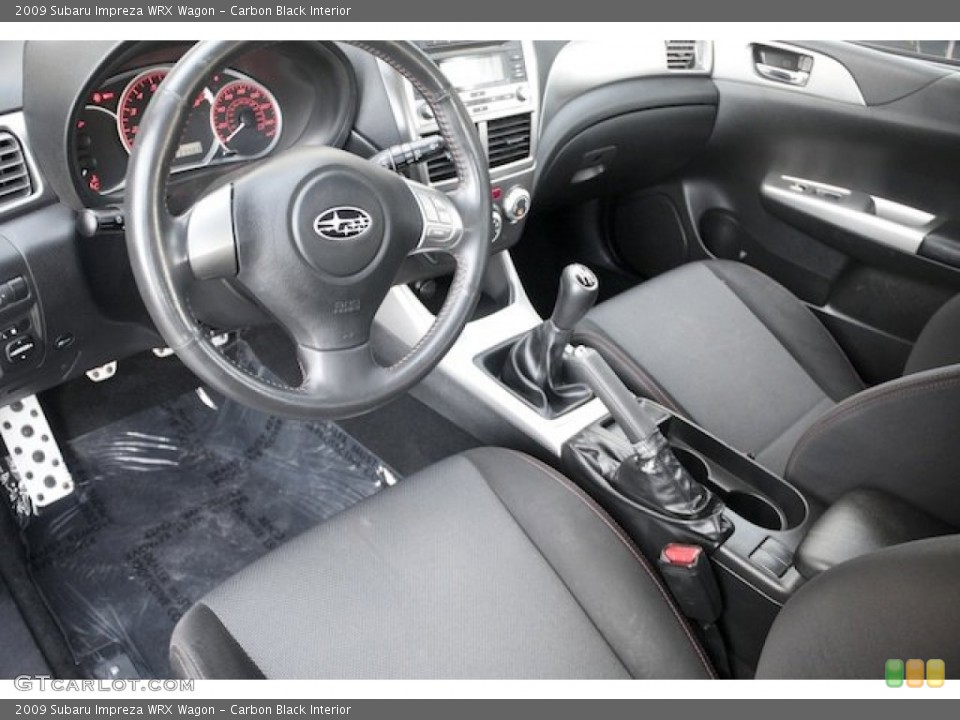 Carbon Black Interior Prime Interior for the 2009 Subaru Impreza WRX Wagon #76246814