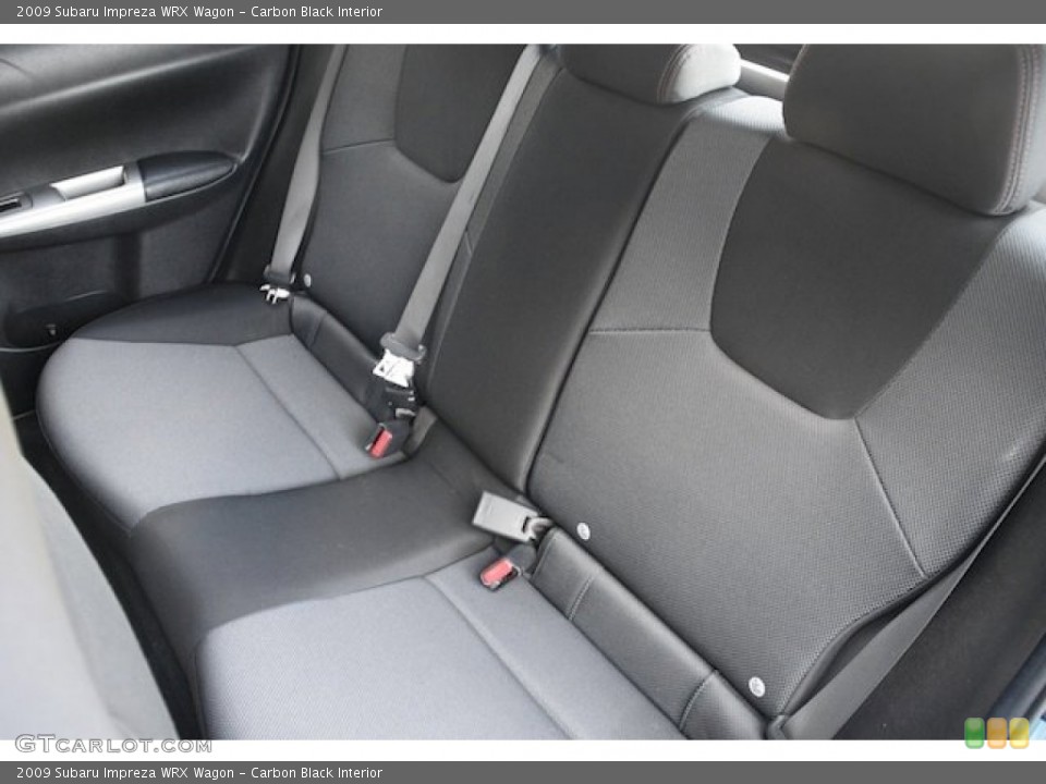 Carbon Black Interior Rear Seat for the 2009 Subaru Impreza WRX Wagon #76246859