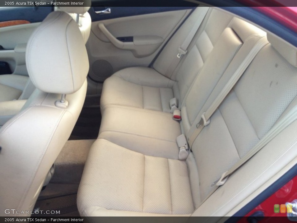 Parchment Interior Rear Seat for the 2005 Acura TSX Sedan #76248437