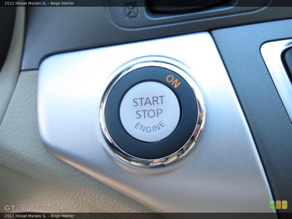 Beige Interior Controls for the 2013 Nissan Murano SL #76251139