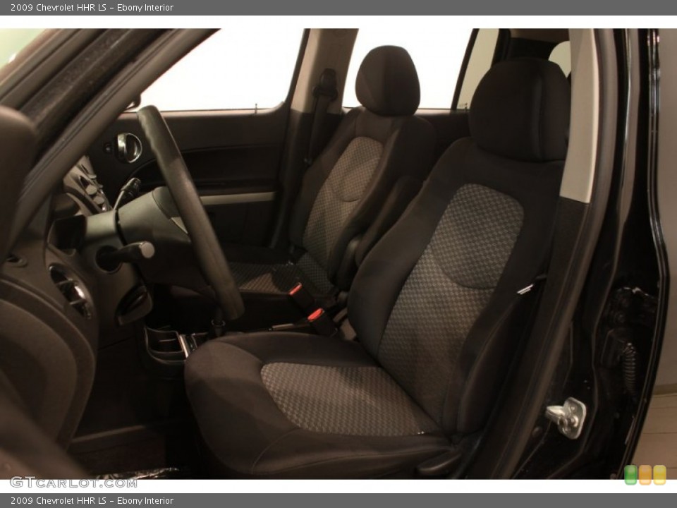 Ebony Interior Front Seat for the 2009 Chevrolet HHR LS #76251620