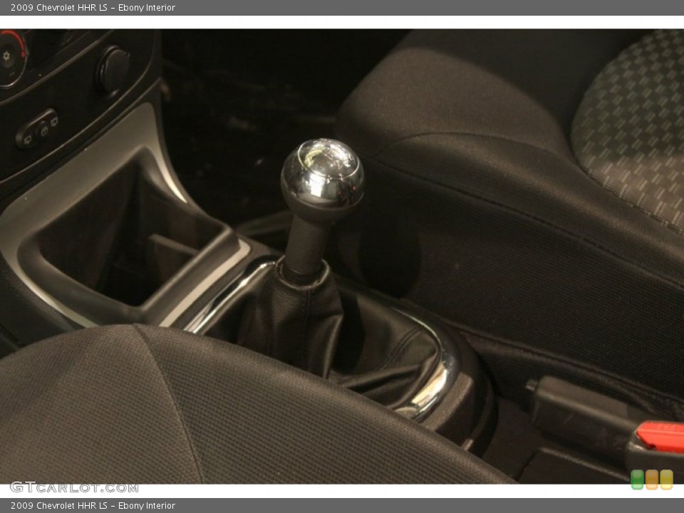 Ebony Interior Transmission for the 2009 Chevrolet HHR LS #76251692