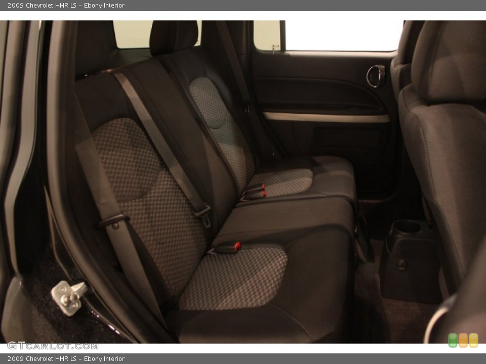 Ebony Interior Rear Seat for the 2009 Chevrolet HHR LS #76251719