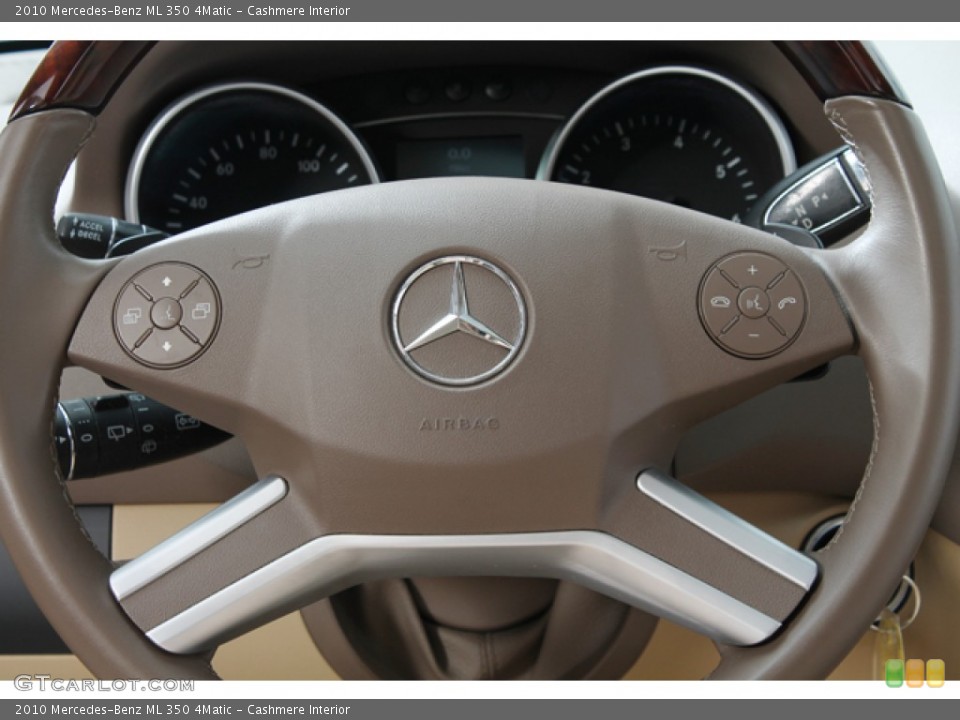 Cashmere Interior Steering Wheel for the 2010 Mercedes-Benz ML 350 4Matic #76252766