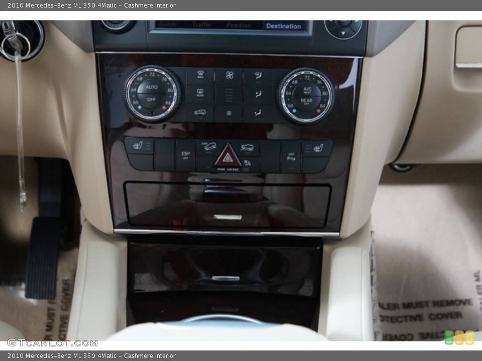 Cashmere Interior Controls for the 2010 Mercedes-Benz ML 350 4Matic #76252841