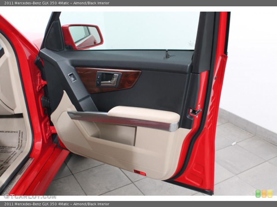 Almond/Black Interior Door Panel for the 2011 Mercedes-Benz GLK 350 4Matic #76253942