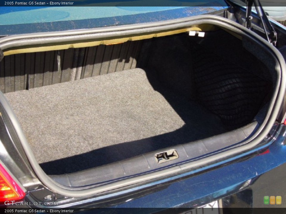Ebony Interior Trunk for the 2005 Pontiac G6 Sedan #76255314