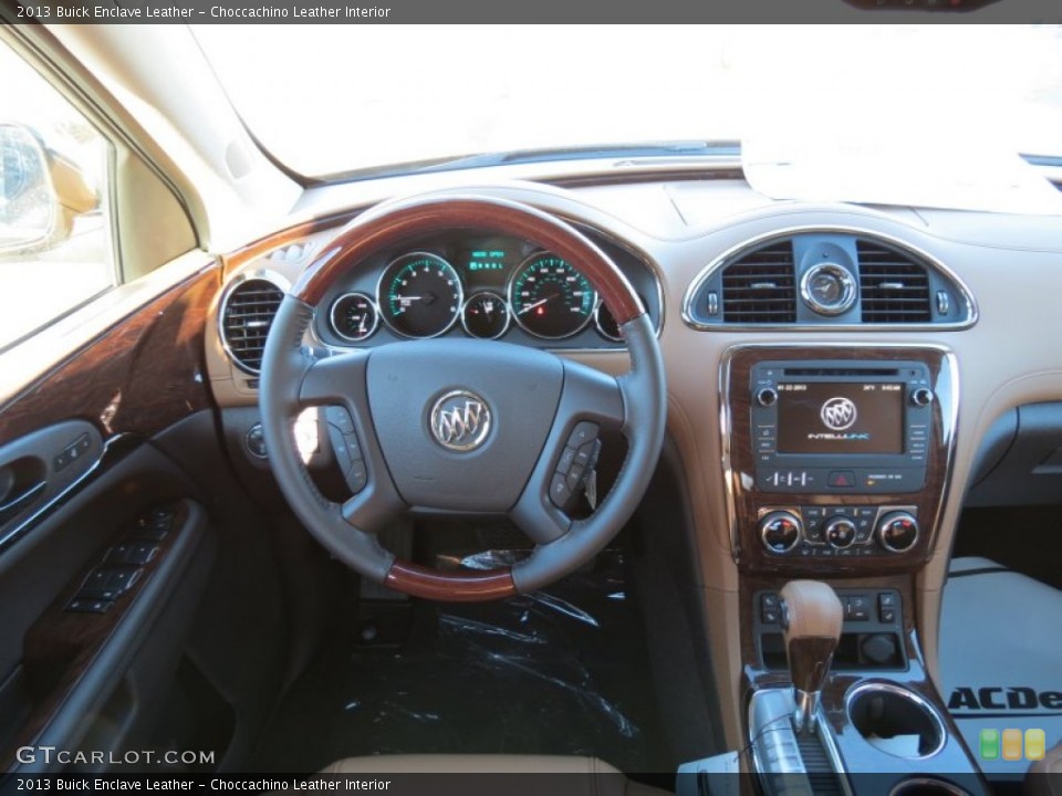 Choccachino Leather Interior Dashboard for the 2013 Buick Enclave Leather #76256363