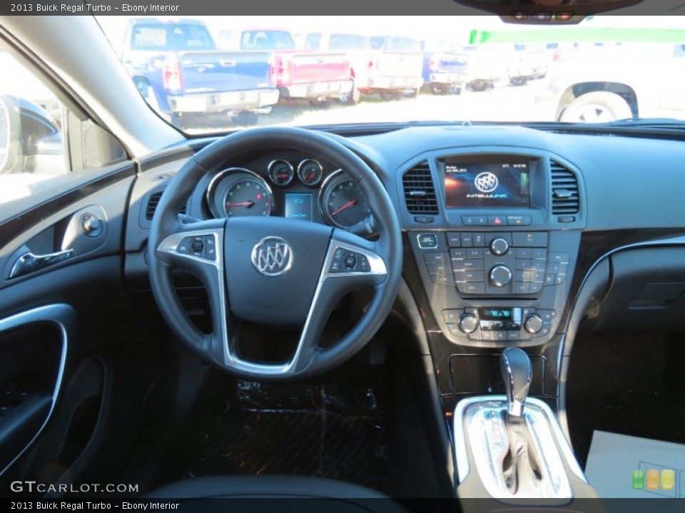 Ebony Interior Dashboard for the 2013 Buick Regal Turbo #76257128