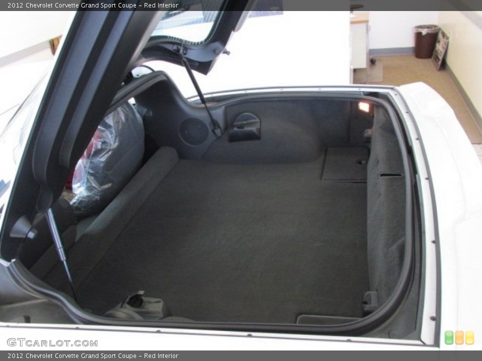 Red Interior Trunk for the 2012 Chevrolet Corvette Grand Sport Coupe #76257860