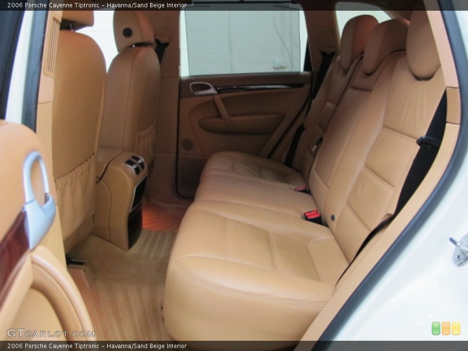 Havanna/Sand Beige Interior Rear Seat for the 2006 Porsche Cayenne Tiptronic #76258130