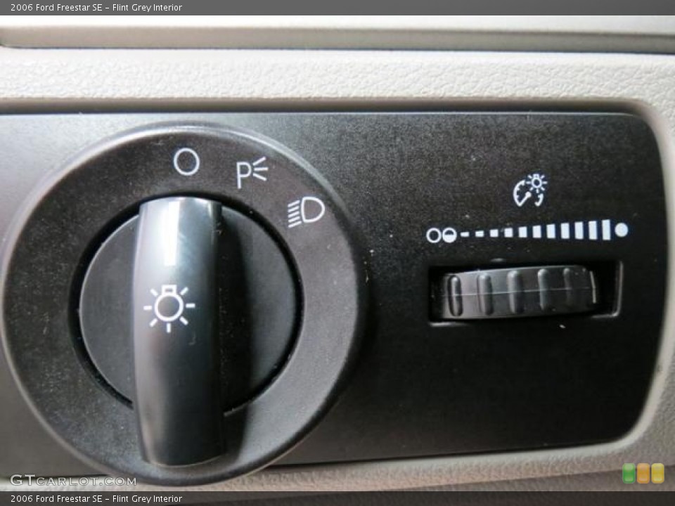 Flint Grey Interior Controls for the 2006 Ford Freestar SE #76259672