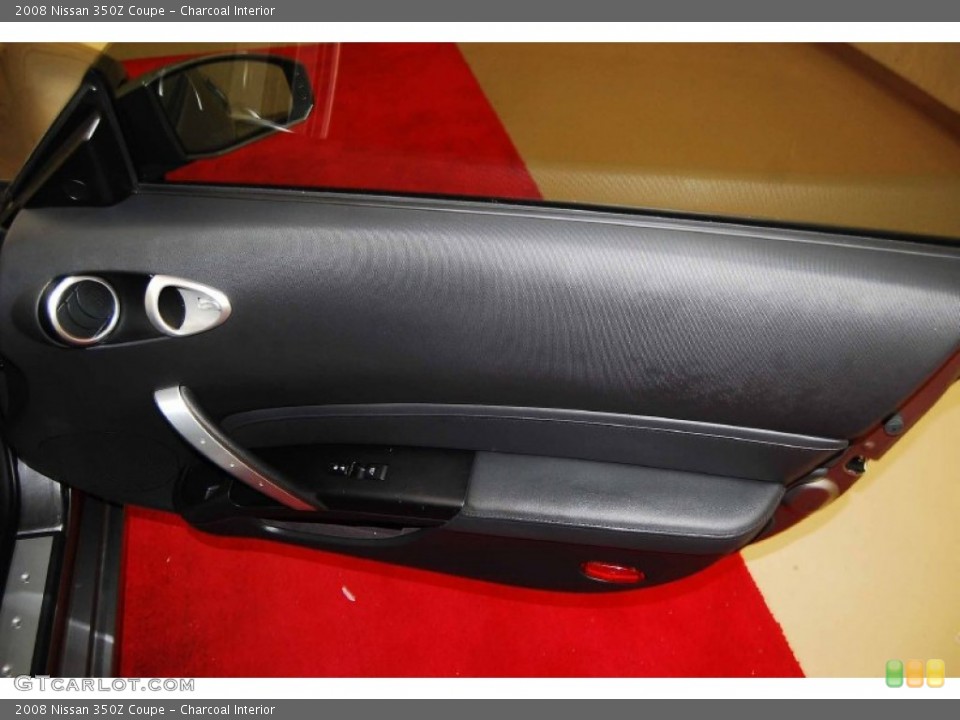 Charcoal Interior Door Panel for the 2008 Nissan 350Z Coupe #76259819
