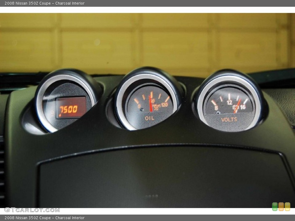 Charcoal Interior Gauges for the 2008 Nissan 350Z Coupe #76259892