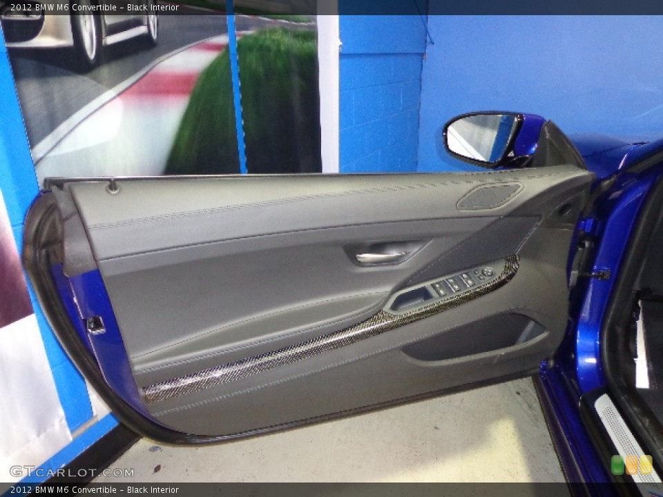 Black Interior Door Panel for the 2012 BMW M6 Convertible #76263392