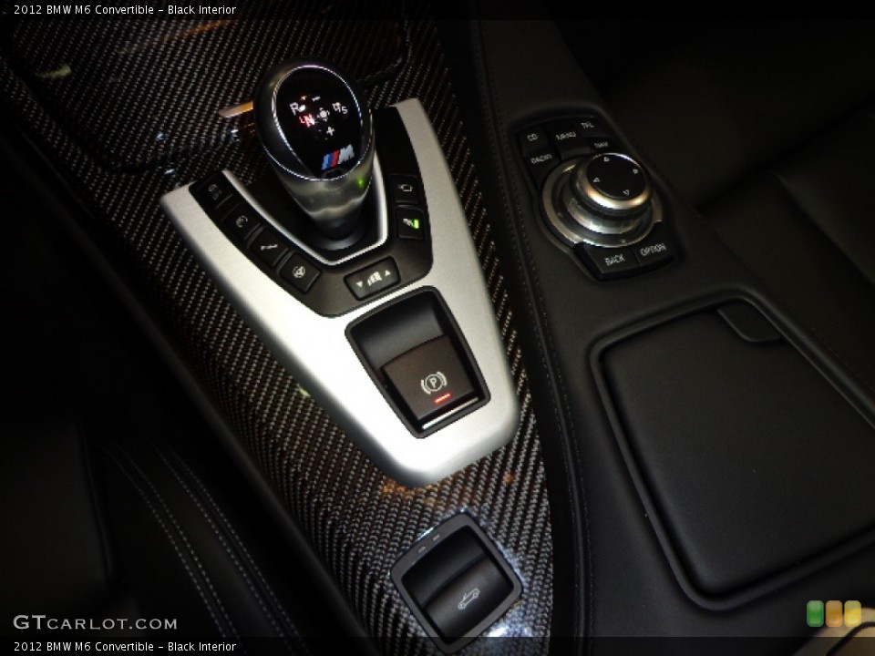 Black Interior Transmission for the 2012 BMW M6 Convertible #76263529